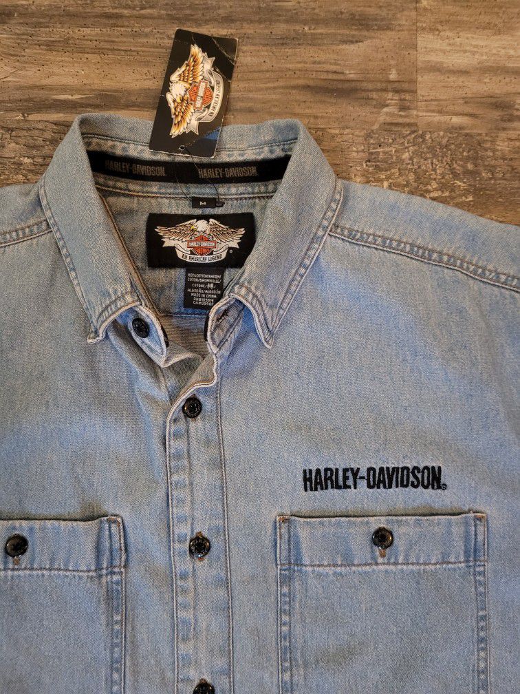 Harley Davidson Denim Shirt