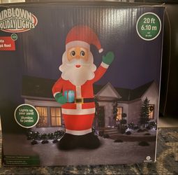 20ft inflatable Santa