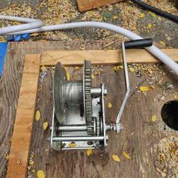 Great Shape Boat Trailer  Brake Winch  Fulton 