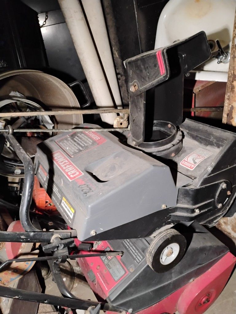 Craftsman Electric Snow Blower Works Good