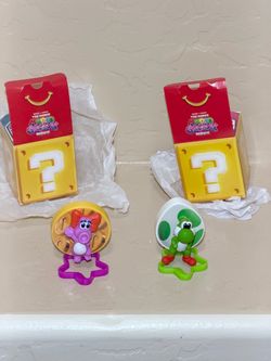 McDonald’s Happy Meal Prizes Set: Super Mario Galaxy’s Yoshi 05 & Birdo 09