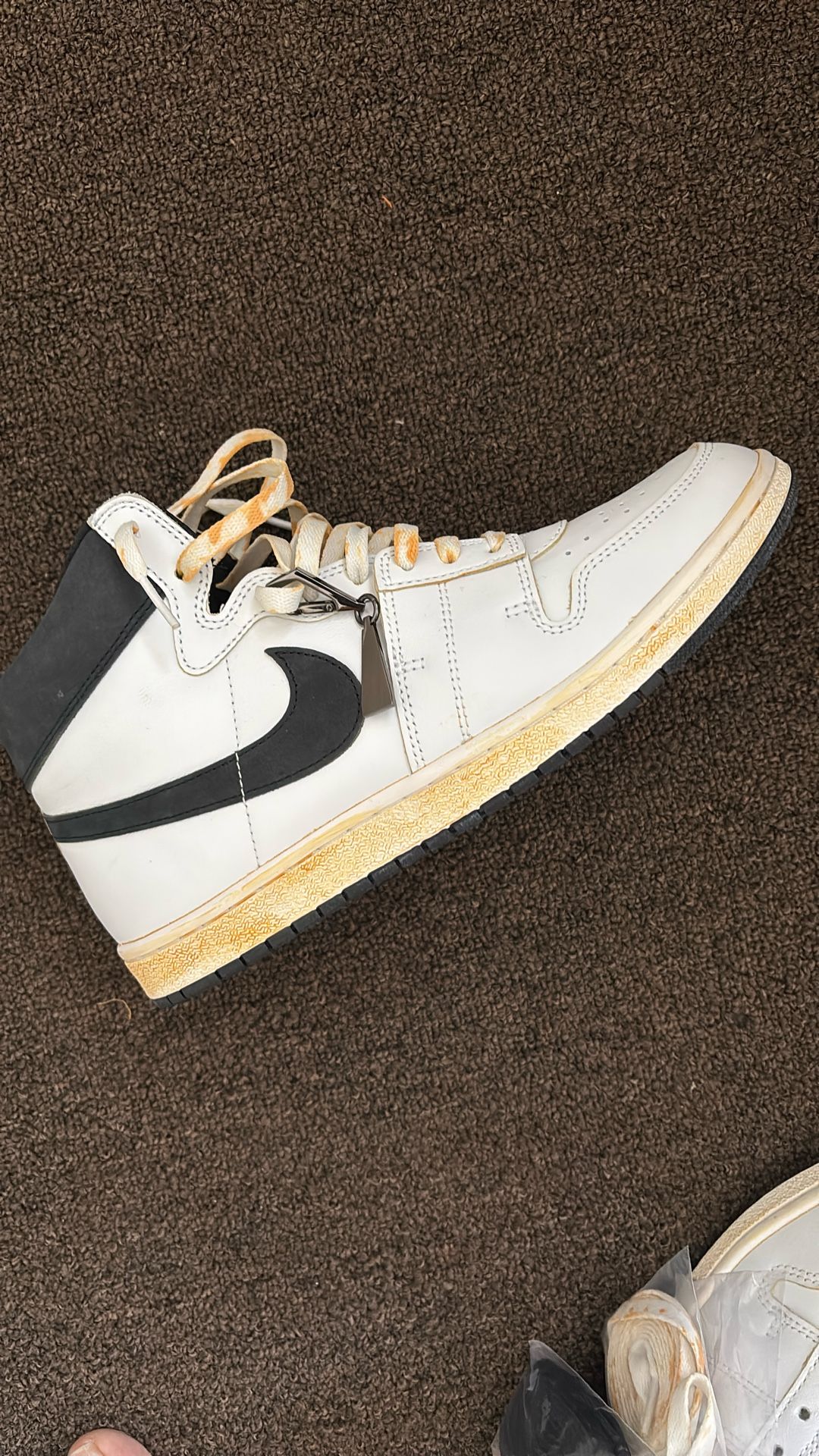 A Ma Maniére x Jordan Air Ship PE SP 'White Black'