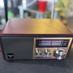 vintage wooden radio Oncheer Retro Vintage Wood Bluetooth FM/AM/SW Home Radio model 8093.