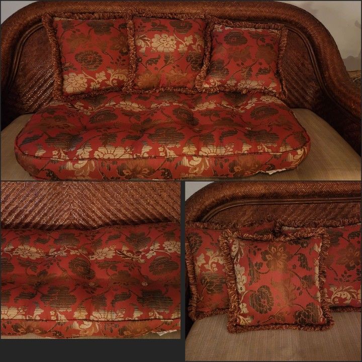 4 beautifull pillows. 3 stardart pollos + 1 large pillow 43"by22" side. $55 or best offer,All Products : American Fashion Style Bags On Sale