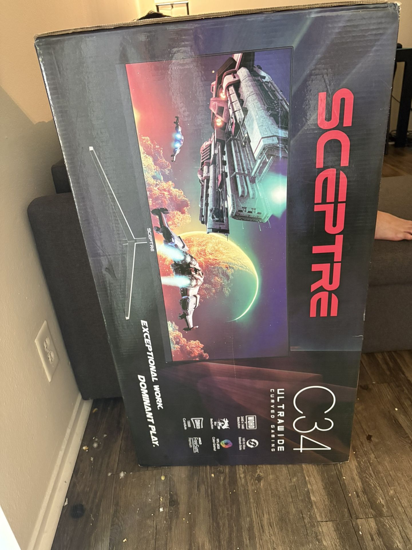 **BRAND NEW** Sceptre 34-Inch Curved Ultrawide WQHD Monitor