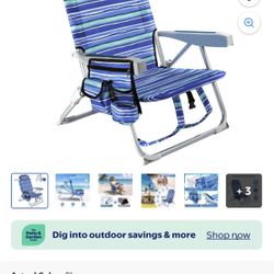 GVDV Backpack Beach Chair for Adults