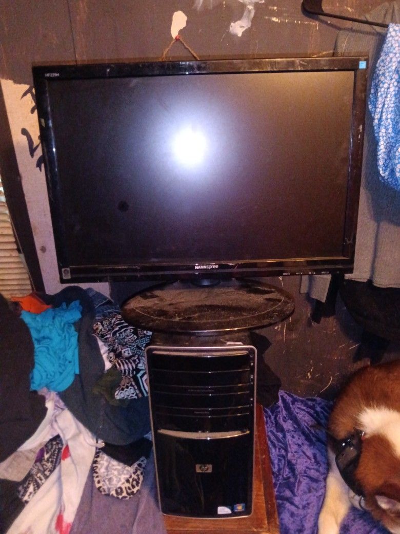 Dell PC And Monitor