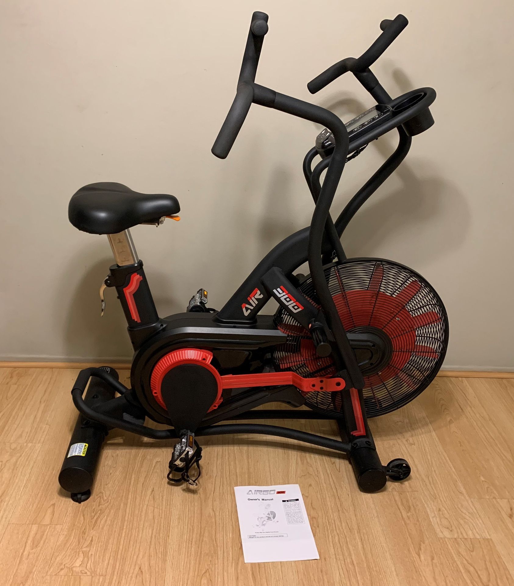 ETE AirGo 300 Airdyne Bike Indoor Fan Bicycle Cycling Exercise Fitness Crossfit Commercial Gym for Sale in San Dimas CA OfferUp