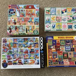 4 ~ 1000 Piece Puzzles 
