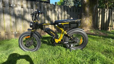Ariel Rider GRIZZLY Electric Bike Black And Gold