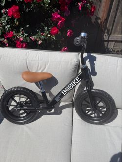 Bobike Toddler Balance Bike Toys for 2 to 5 Year Old Girls Boys Adjustable Seat and Handlebar No-Pedal Training Bike.