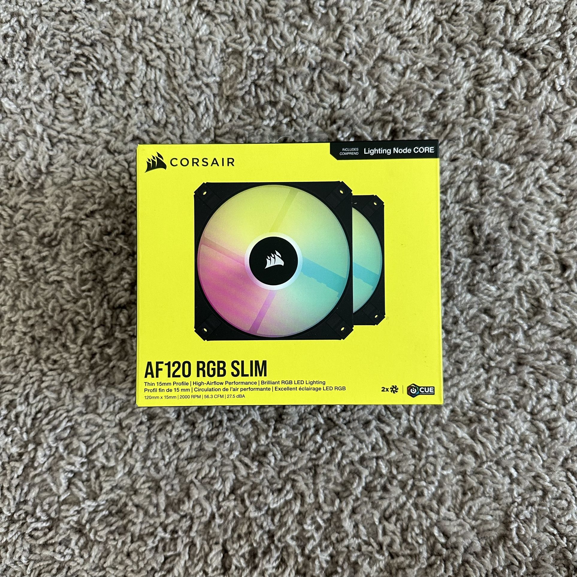 Corsair AF120RGB Slim - 2x pack