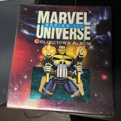 Marvel universe Comic Cards