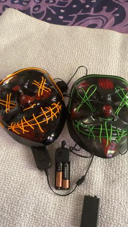 Halloween plastic mask