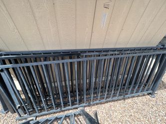 Steel fence