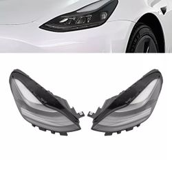 Tesla Model Y Model 3 Headlight LED Lamp 2017-2024 a pair 