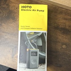  HOTO - Air Pump Extend Portable Cordless Electric Tire Inflator with Digital Display for Car Tire Bicycle Motorcycle Ball HOTO - Air Pump Extend Port