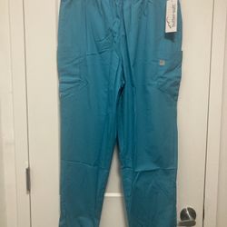SCRUB PANTS (LARGE/TEAL) 👖