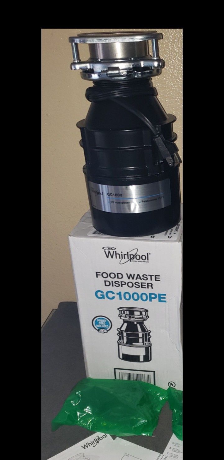 $139 garbage disposal with installation included
