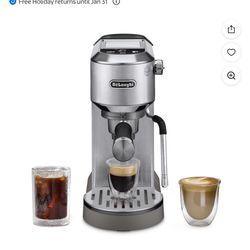 DeLonghi Dedica Duo Silver 