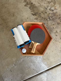 Portable Table Tennis / Ping Pong Set – $25