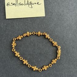 22k Chrome Hearts Tiny E Bracelet AUTHENTIC