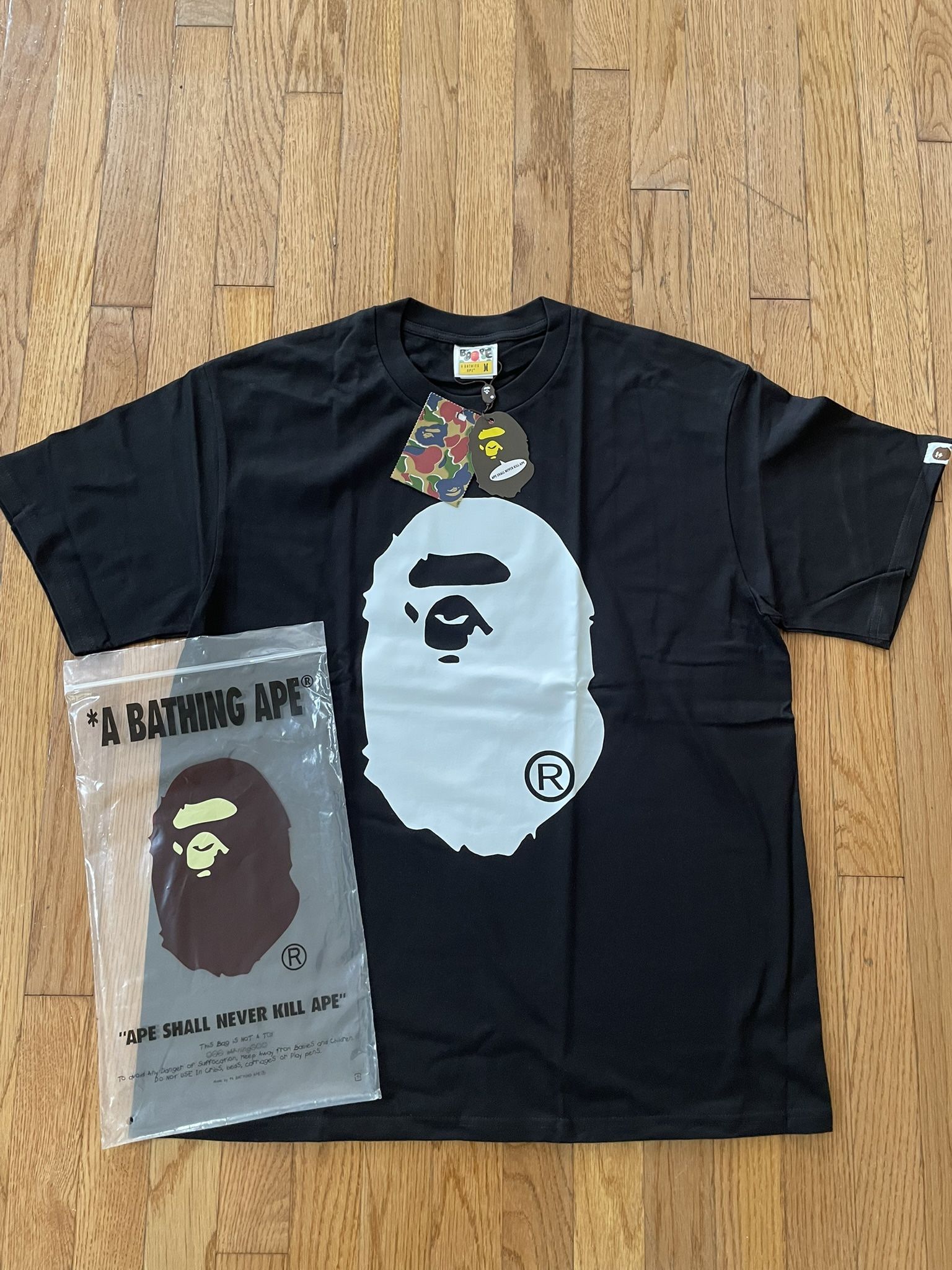 Bape Bicolor Big Ape Head Tee