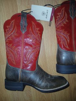 New womens ariat cowboy boots botas vaqueras size 7.5