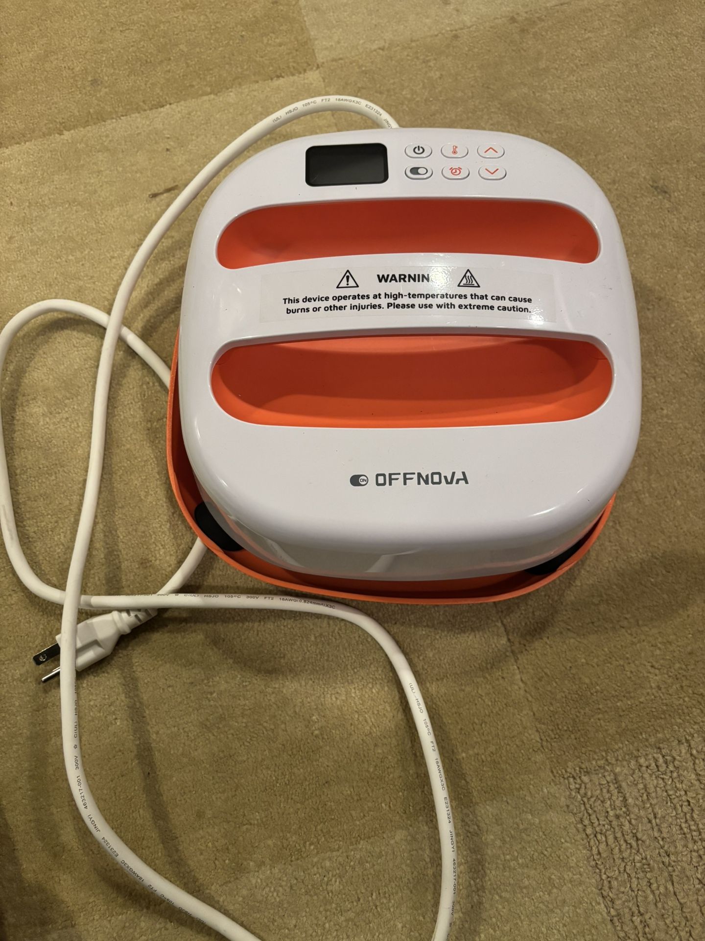 OFFNOVA 9 “ x 9” Heat Press