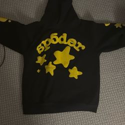 SP5DER BELUGA ONXY HOODIE (L)