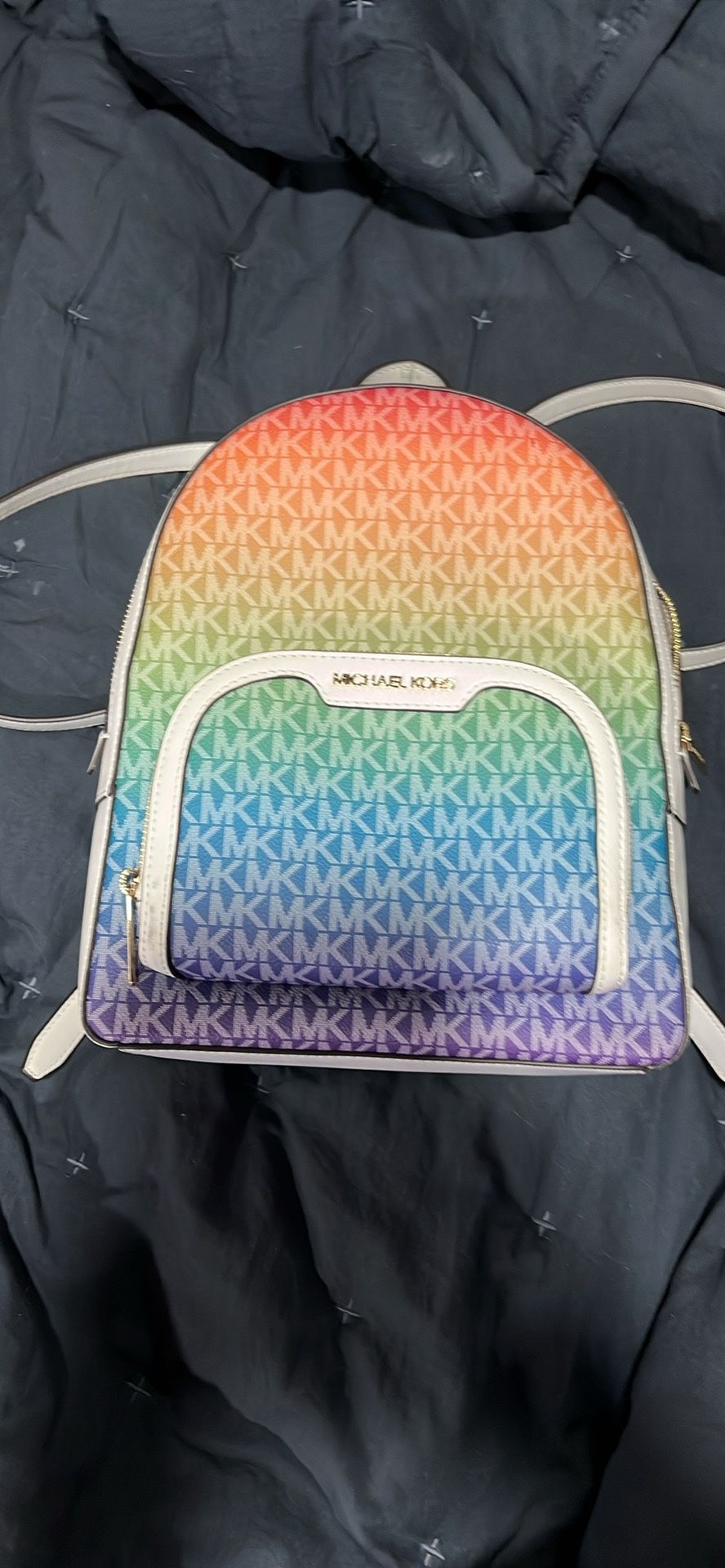 Michael Kors, rainbow backpack