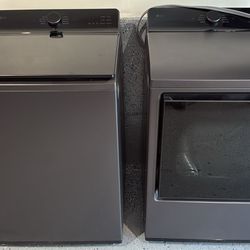 LG 5.3 Cu Washer and 7.3 Cu Electric Dryer