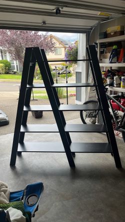 Black A Frame Book Shelf