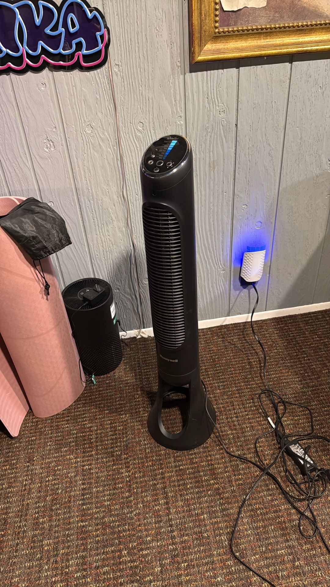 Spinning fan