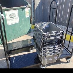 Commercial Uline U-Boats – Great for Warehouse & Retail (Winchester)