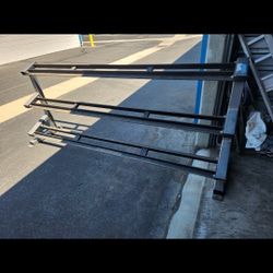 8ft Extra Large Capacity Dumbbells Gym Weights Storage Rack 