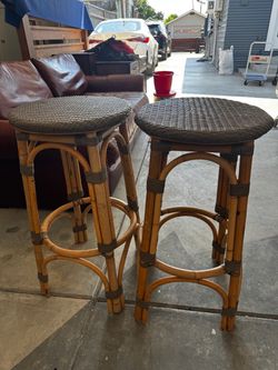 Restoration Hardware stools