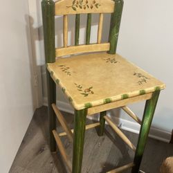 Wooden High Chair 