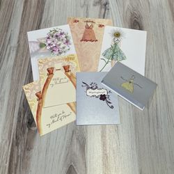 98 Assorted  Bridal Themed Cards, Various Designs & Sizes