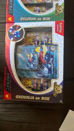 Pokemon 30th celebration ex boxes
