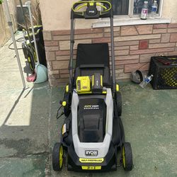 Ryobi 40v Transmission Lawnmower