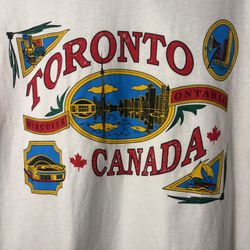 VTG Toronto, Ontario, Canada, Tourist T-Shirt