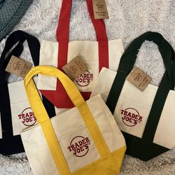 Traders Joe’s Mini Tote Bags (set 4)