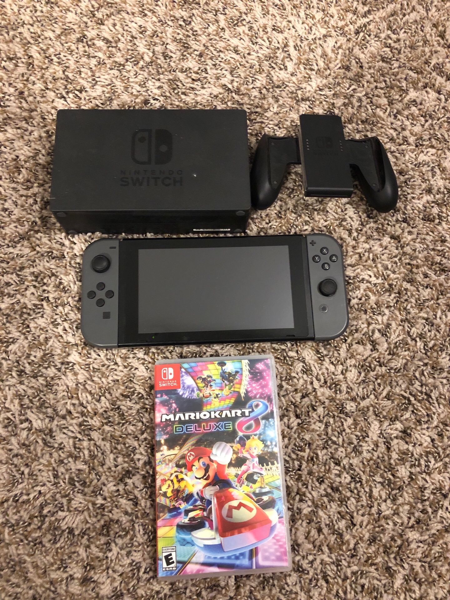 Nintendo Switch with Mario Kart