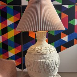 Vintage 80’s plaster Lamp