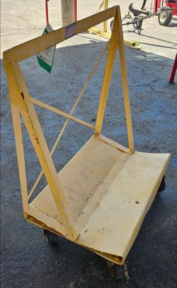 Drywall sheet rock panel cart dolly