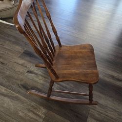 Vintage small rocking chair