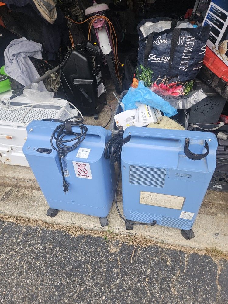 2- Used Phillips Respironics Ever Flo Concentrators