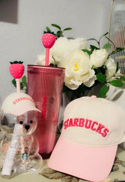 Bearista Starbucks Cold Bear Cup 🧸🩷