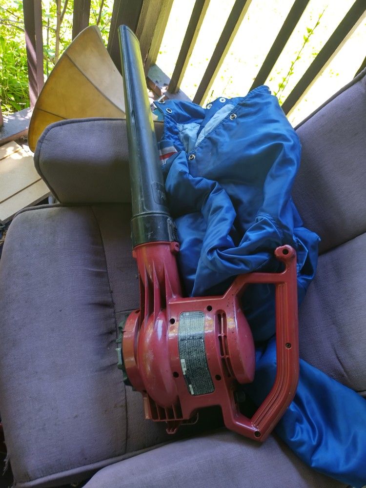 Used Electric âš¡ Blower Leafs Grass Sidewalk Toro Used